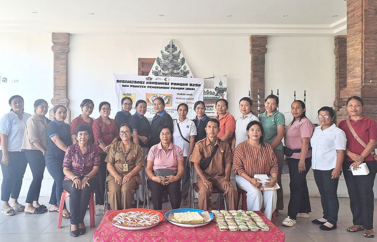 Sosialisasi Pangan B2SA dan Pelatihan Pengolahan Pangan Skala Rumah Tangga